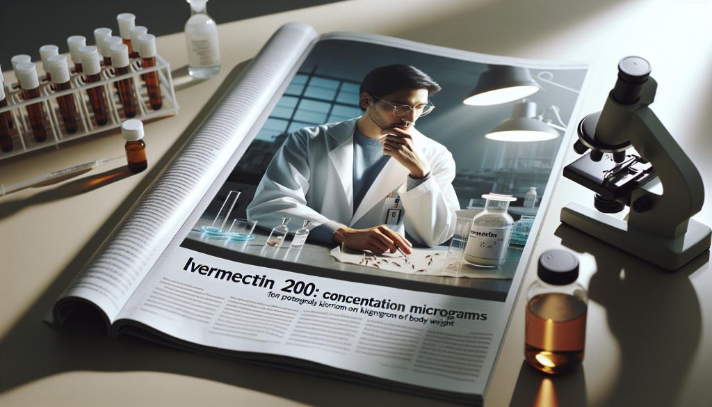 Ivermectina 200: Concentrazione Microgrammi Per Chilo Corporeo