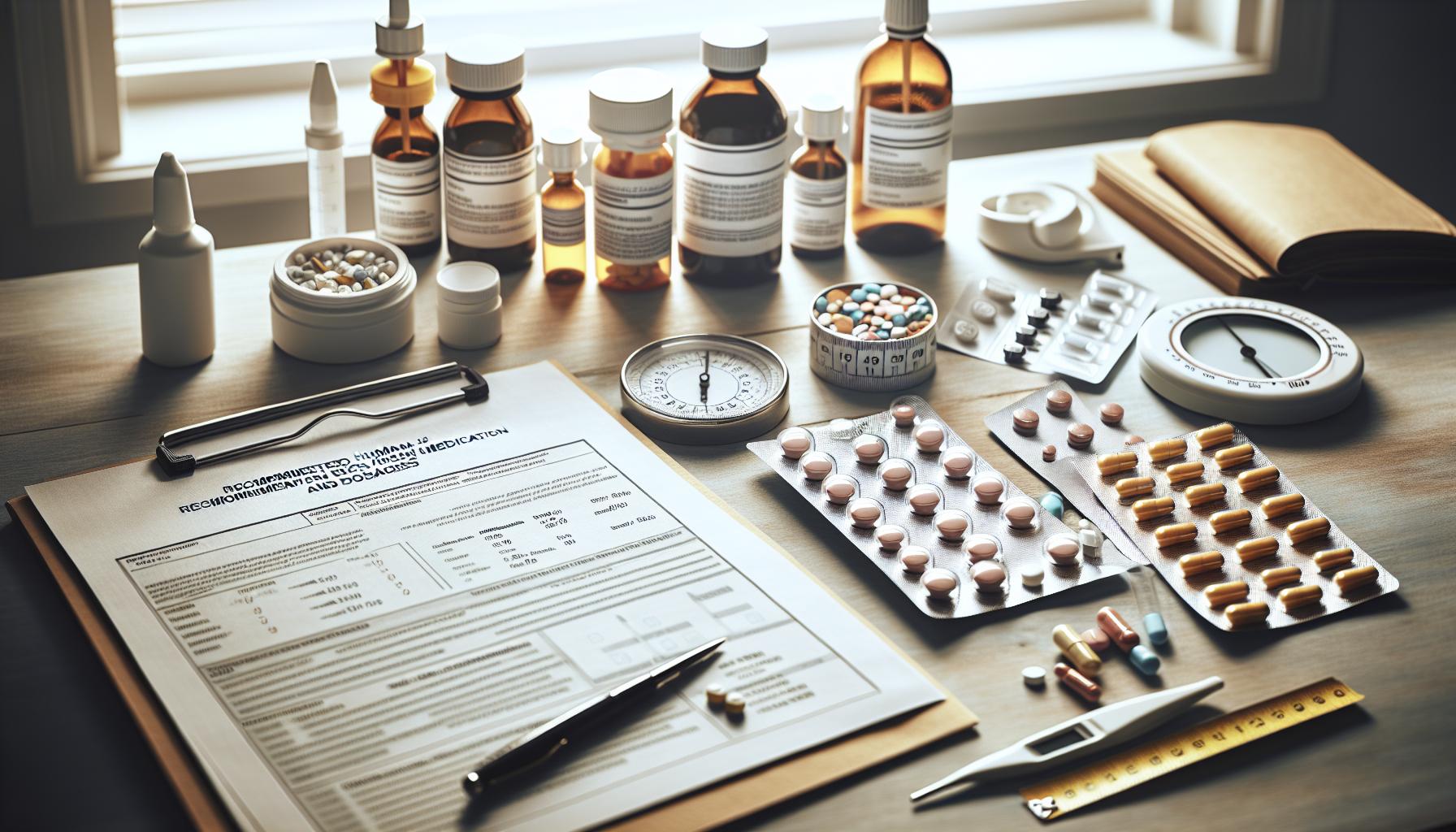 Farmaci e Dosaggi Raccomandati per Uso Umano