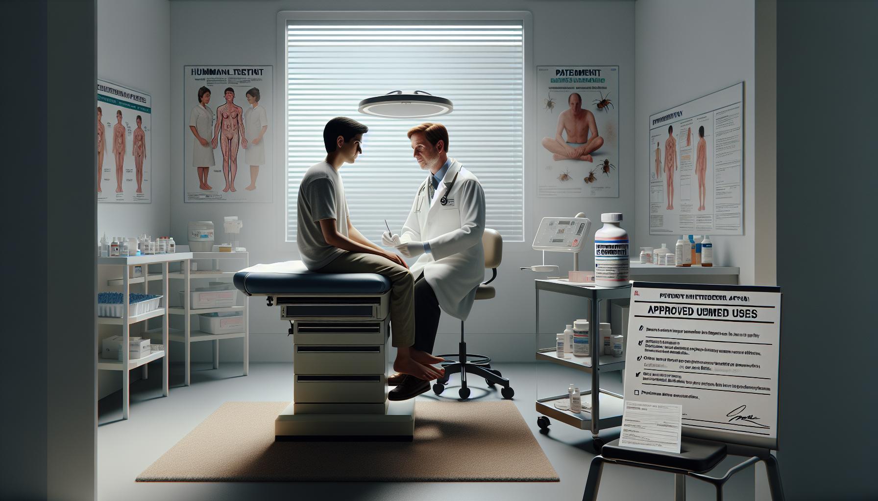 Utilizzi approvati dell'ivermectina in medicina umana